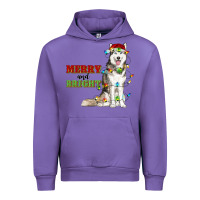 Tulip Merry And Bright Husky Urban Hoodie - RanaPortraitStore
