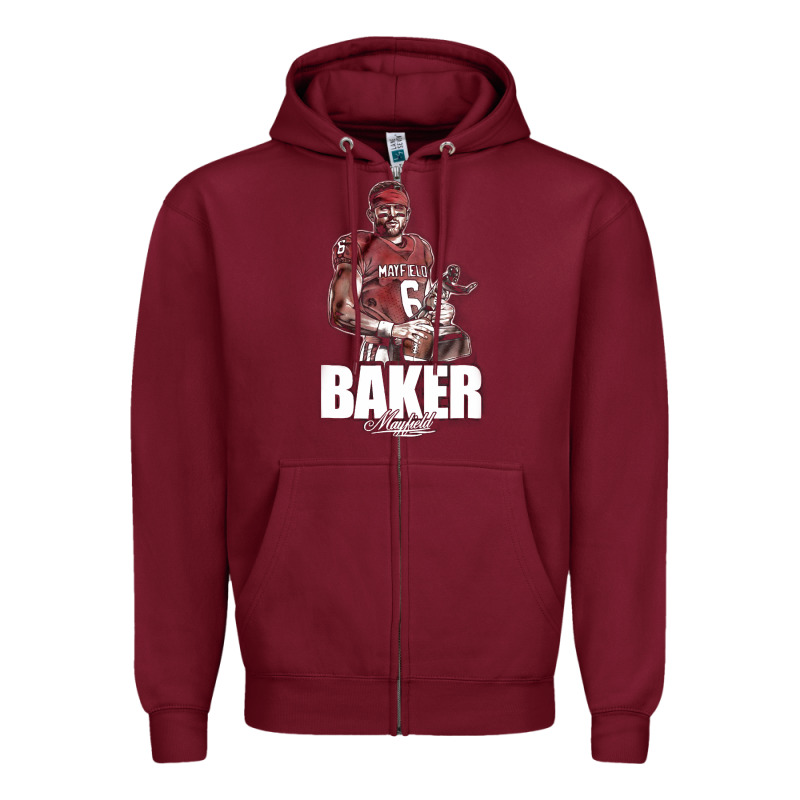 Baker Mayfield [tb] Zipper Hoodie by linhVisuals | Teevron