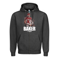 Charcoal Heather baker mayfield [tb] Zipper Hoodie - linhVisuals