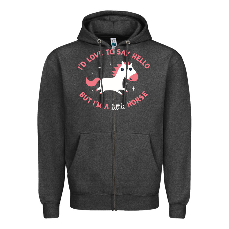 I'm A Little Horse Zipper Hoodie by linhVisuals | Teevron