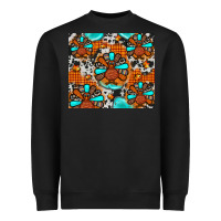 Black turkey Heavyweight Sweatshirt - JahusDesignShop