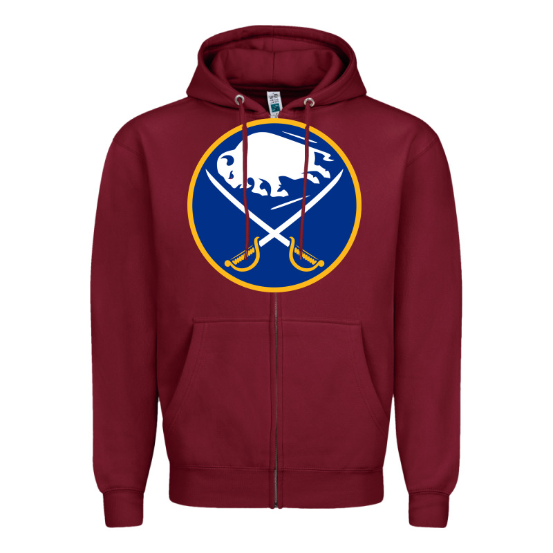 The-sabres-buffalo-sports Zipper Hoodie by linhVisuals | Teevron