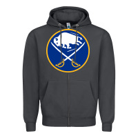 Smoke the-sabres-buffalo-sports Zipper Hoodie - linhVisuals