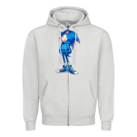 Dove Grey Söniĉ Kids Zipper Hoodie - linhVisuals