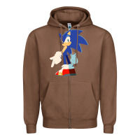 Chestnut Söniĉ Kids Zipper Hoodie - linhVisuals
