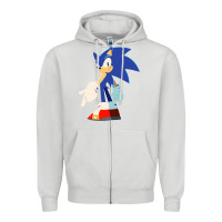 Dove Grey Söniĉ Kids Zipper Hoodie - linhVisuals