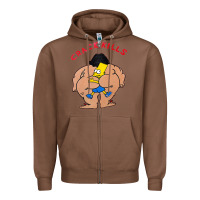 Chestnut bart crack kills Zipper Hoodie - linhVisuals
