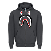 Smoke bape shark [tb] Zipper Hoodie - linhVisuals
