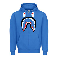 True Royal bape shark [tb] Zipper Hoodie - linhVisuals