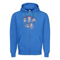 True Royal barenaked ladies vintage 1993 cartoon Zipper Hoodie - linhVisuals