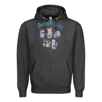 Charcoal Heather barenaked ladies vintage 1993 cartoon Zipper Hoodie - linhVisuals