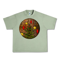 Oil Green christmas Urban Heavy Tee - BundleAndBundleShop