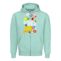Seafoam battle for dream island poster [tb] Zipper Hoodie - linhVisuals