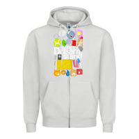 Dove Grey battle for dream island poster [tb] Zipper Hoodie - linhVisuals