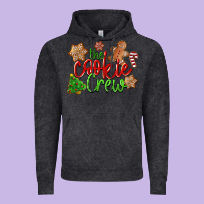 The Cookie Crew Christmas Vintage Hoodie Designed By Lillyallendesigns