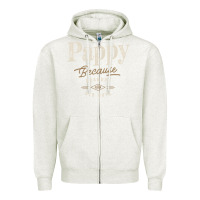Oatmeal Heather Mens Pappy Because Grandpa Is For Old Guys Funny Zipper Hoodie - linhVisuals
