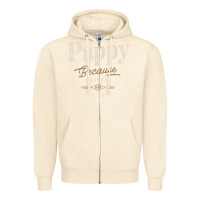 Sandshell Mens Pappy Because Grandpa Is For Old Guys Funny Zipper Hoodie - linhVisuals