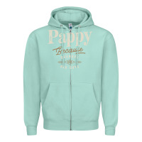 Seafoam Mens Pappy Because Grandpa Is For Old Guys Funny Zipper Hoodie - linhVisuals