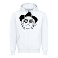 White beck [tw] Zipper Hoodie - linhVisuals