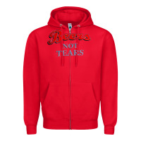 Red beers not tears Zipper Hoodie - linhVisuals