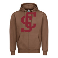 Chestnut santa clara br Zipper Hoodie - linhVisuals