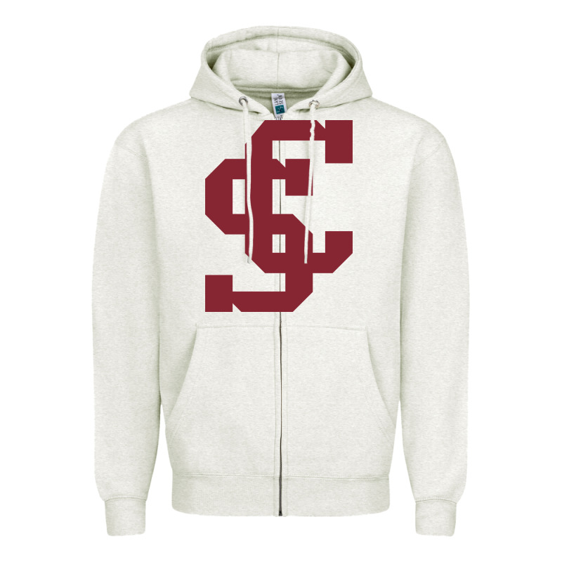 Santa Clara Br Zipper Hoodie by linhVisuals | Teevron