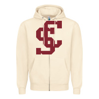 Sandshell santa clara br Zipper Hoodie - linhVisuals