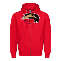 Red siu edwardsville Zipper Hoodie - linhVisuals