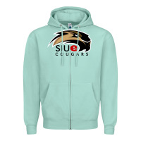 Seafoam siu edwardsville Zipper Hoodie - linhVisuals
