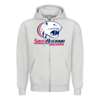 Dove Grey south alabam Zipper Hoodie - linhVisuals