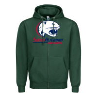 Sports Green south alabam Zipper Hoodie - linhVisuals