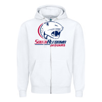 White south alabam Zipper Hoodie - linhVisuals