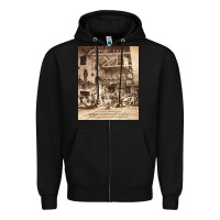 Black Jethro Tull Zipper Hoodie - linhVisuals