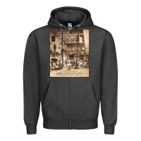 Charcoal Heather Jethro Tull Zipper Hoodie - linhVisuals