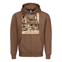 Chestnut Jethro Tull Zipper Hoodie - linhVisuals