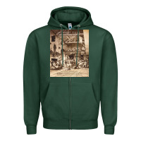 Sports Green Jethro Tull Zipper Hoodie - linhVisuals