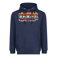 Navy Texas Heavyweight Hoodie - JahusDesignShop