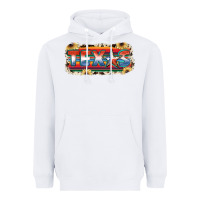 White Texas Heavyweight Hoodie - JahusDesignShop