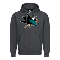 Smoke the-san-jose-sharks-pen Zipper Hoodie - linhVisuals