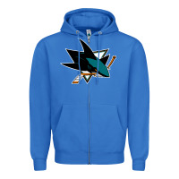 True Royal the-san-jose-sharks-pen Zipper Hoodie - linhVisuals