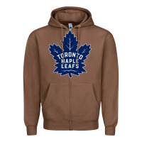Chestnut the-toronto-maple-leafs-pen Zipper Hoodie - linhVisuals