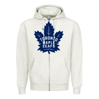 Oatmeal Heather the-toronto-maple-leafs-pen Zipper Hoodie - linhVisuals