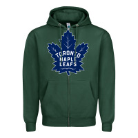Sports Green the-toronto-maple-leafs-pen Zipper Hoodie - linhVisuals