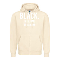 Sandshell black no sugar no cream 02 [tb] Zipper Hoodie - linhVisuals