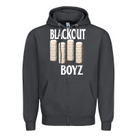 Smoke blackout boyz black Zipper Hoodie - linhVisuals