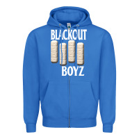 True Royal blackout boyz black Zipper Hoodie - linhVisuals