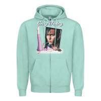 Seafoam cry baby title Zipper Hoodie - linhVisuals