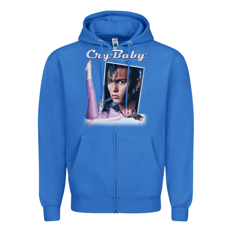 Cry Baby Title Zipper Hoodie by linhVisuals | Teevron