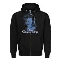 Black cry baby king cry baby Zipper Hoodie - linhVisuals