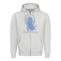 Dove Grey cry baby king cry baby Zipper Hoodie - linhVisuals
